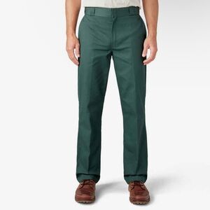 Dickies Green Chinos Classic Straight-Leg